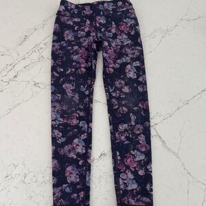 Athleta Girl Floral high rise chit chat legging
